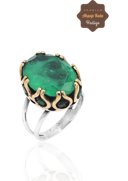 Paraiba Taşlı El Işçiliği Otantik Gümüş Üçlü Set 201023381 fiyatları