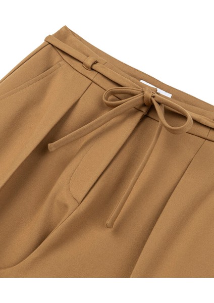Ince Kuşaklı Wıde Leg Fit Pantolon TW6240003190007