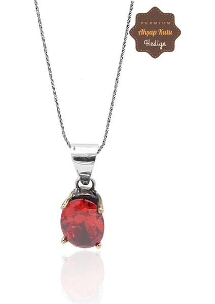 Yakut Taşlı El Işçiliği Otantik Gümüş Üçlü Set 201023377 fırsatları