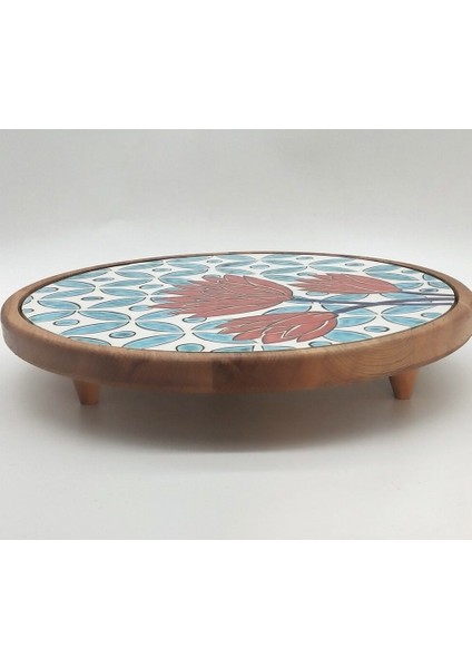 Seramik Sunumluk ( Çiçek Dekorlu ) fırsatları