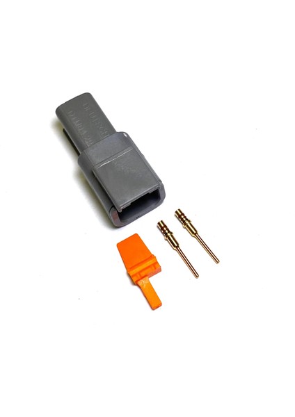 DTM04-2P 2 Pin Erkek Konnektör Deutsch