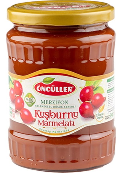 Doğal Kuşburnu Marmelatı 630 gr