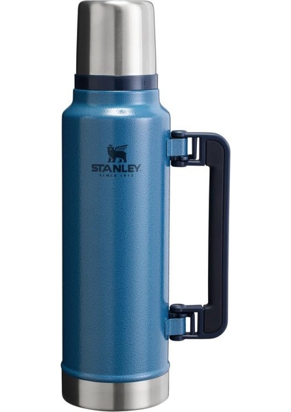 Klasik Vakumlu Çelik Termos 1,4 L Mavi