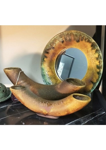 Dekoratif Boynuz Vazo