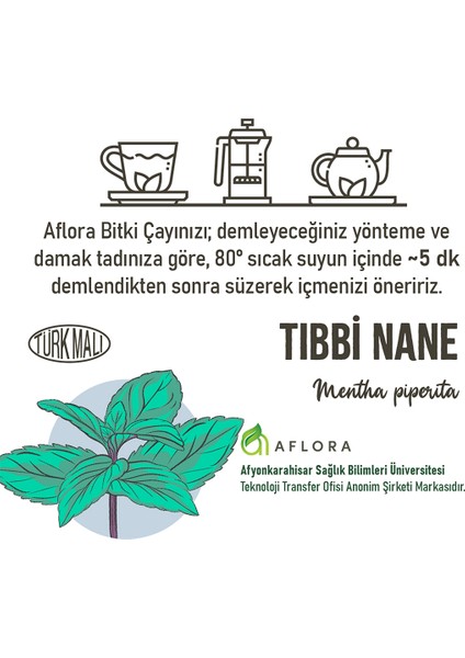 Tıbbi Nane (Mentha piperita)