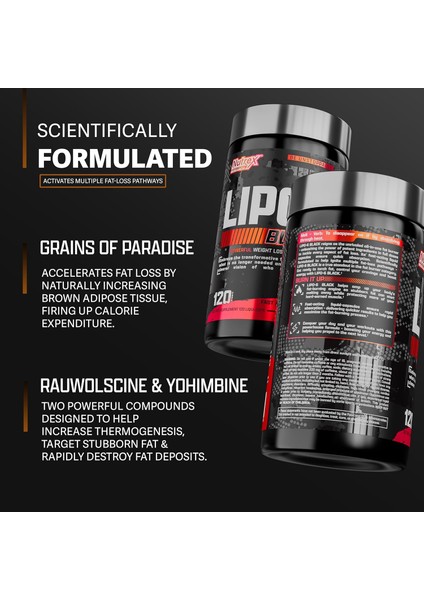 Lipo-6 Extreme Fat Burner 120 Kapsul