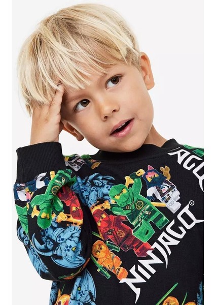 Ninja Erkek Çocuk Sweatshirt