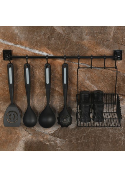 Vidasız Montaj Duvar Rayı 8li ASKI(45CM) ve Sepet 30 cm indirimleri