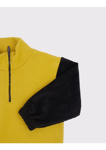 Kız / Erkek Çocuk Kadife Detaylı Eşofman Takımı_RG1433 fiyatları