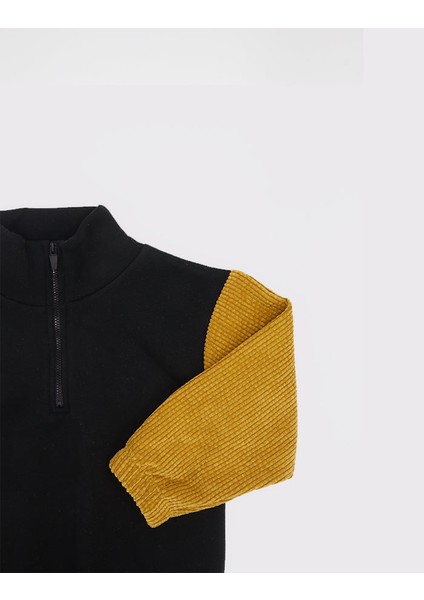 Kız / Erkek Çocuk Kadife Detaylı Eşofman Takımı_RG1433 fiyatları