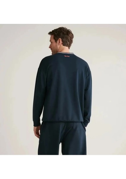 Bisiklet Yaka Uzun Kol 4 Mevsim Kumaş Erkek Sweatshirt M604 fiyatları