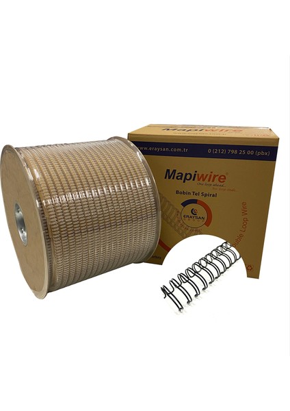 Wire 3/4 Bobin Tel Siyah