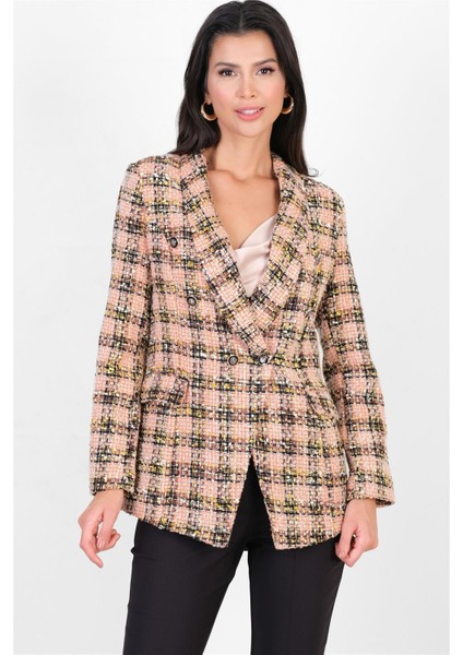 Corallina Şal Yaka Blazer Ceket Oranj modelleri