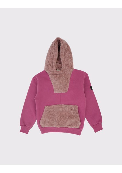 Çocuk Unisex Kanguru Cep Kapüşonlu Sweat