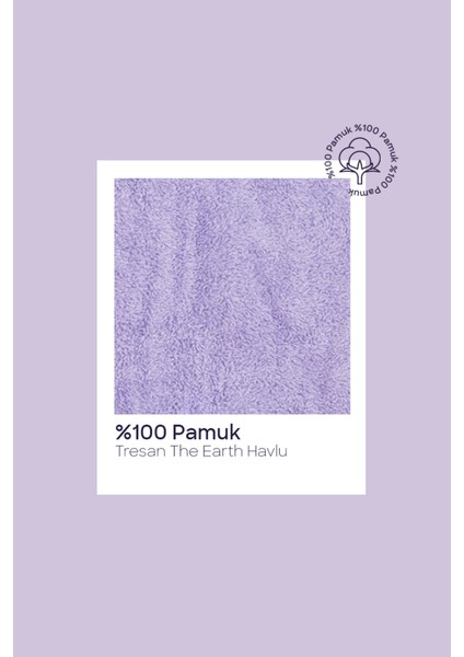 %100 Pamuk Saç Havlusu - Lila fiyatları