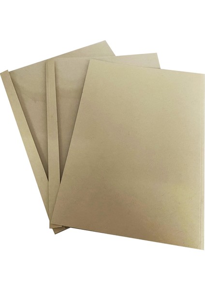Cover 1,5mm Isısal Kapak Şeffaf+Karton Krem 100 Adet