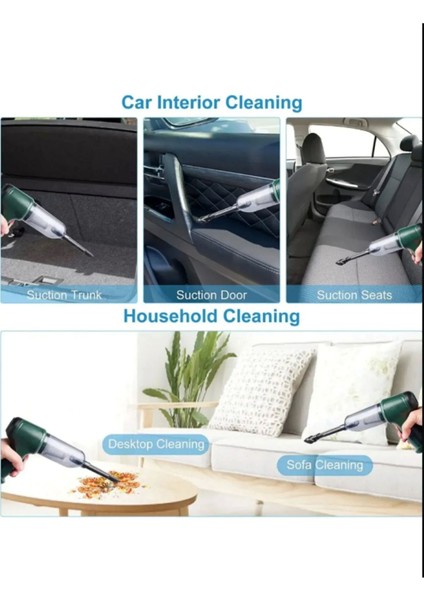 Air Blower Araç Süpürgesi Pratik Araba Süpürgesi Yeni Nesil Pratik Üflemeli Ve Vakumlu modelleri