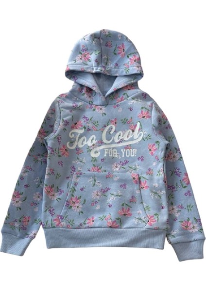 Çiçek Desenli Sweatshirt