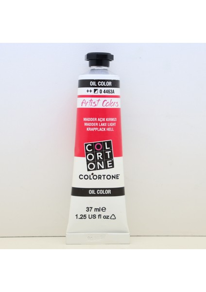 Artist Colors Artist Serisi Yağlı Boya 37 ml (Madder Açık Kırmızı)