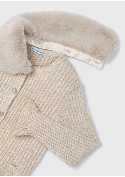 Takma Yaka Kız Çocuk Triko HIRKA_MNVS4362 indirimleri