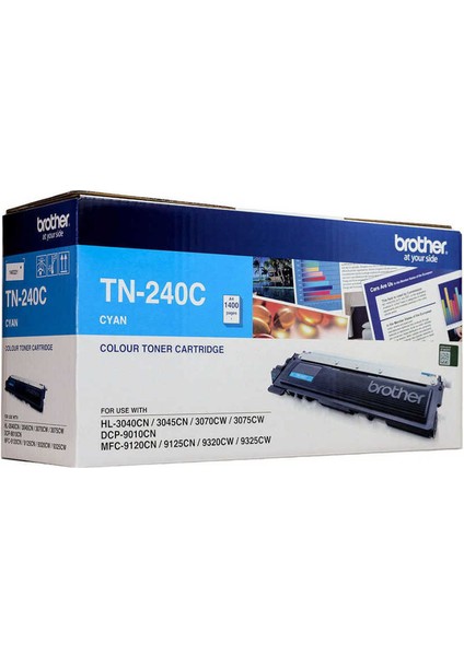 Tonersepeti Brother TN-240 Mavi Orjinal Toner