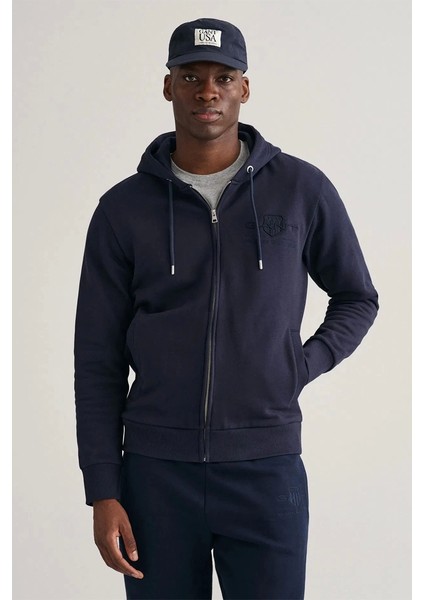 Erkek Lacivert Regular Fit Ceket