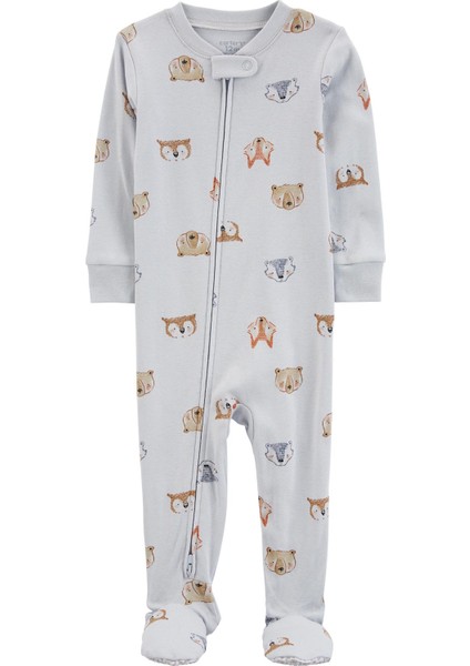 Küçük Erkek Çocuk Uzun Kollu Uyku Tulumu