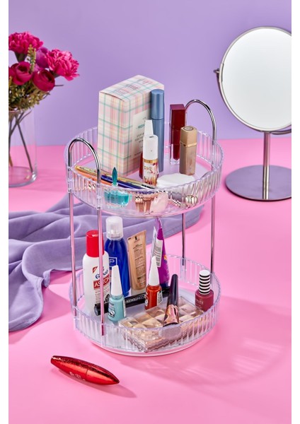Tekno Trust 360 Derece Dönebilen Makyaj Organizer