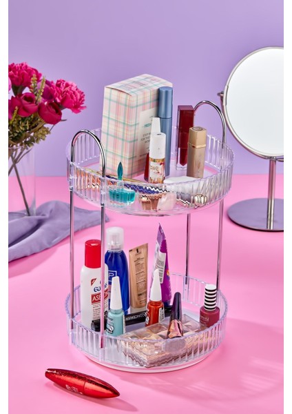 Tekno Trust 360 Derece Dönebilen Makyaj Organizer modelleri