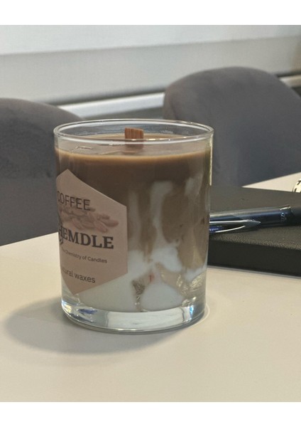 Chemdle Soğuk Kahve Temalı Kahve Kokulu Mum fırsatları