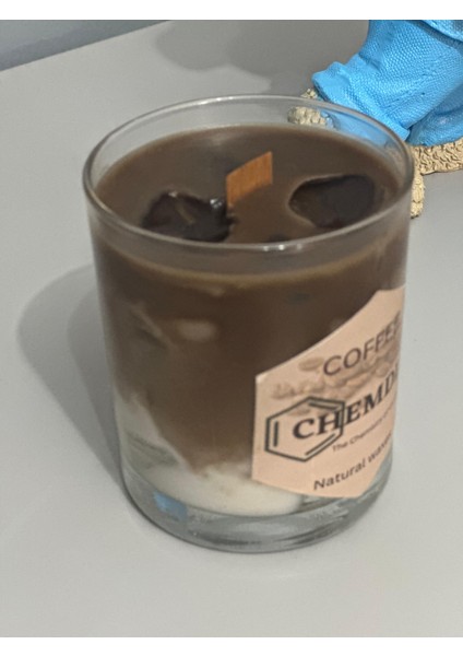 Chemdle Soğuk Kahve Temalı Kahve Kokulu Mum indirimleri