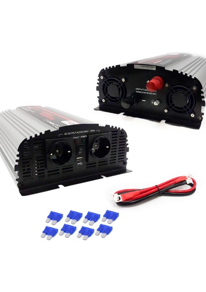 Inverter Modifiye 24V 2000W Carspa MS-2000