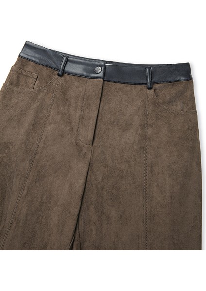 Süet Dokulu Pantolon IW6240003221022