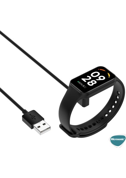 Xiaomi Mi Band 9 Manyetik USB Şarj Kablosu Siyah modelleri