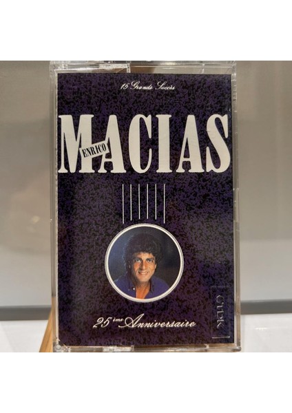 Kaset Enrico Macias ‎– 25ème Anniversaire Kaset