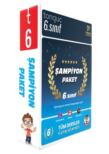 6. Sınıf Şampiyon Paketi 2025
