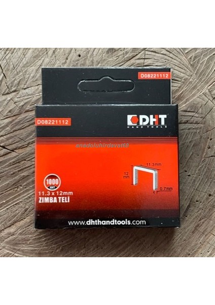 Zımba Teli Boy 12MM Mekanik Zımba Tabanca Teli Yüksek Kalite En 11,3mm