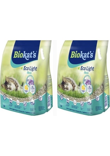 Eco Light Fresh Spring Blossom Pelet Kedi Kumu 2x5 Lt