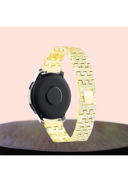 Watch Uyumlu Uyumlu 38/40/41 mm Diamond Metal Kordon Gold