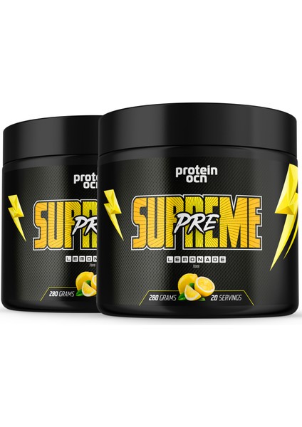 Preworkout Supreme Limonata - 280 gr x 2 Adet