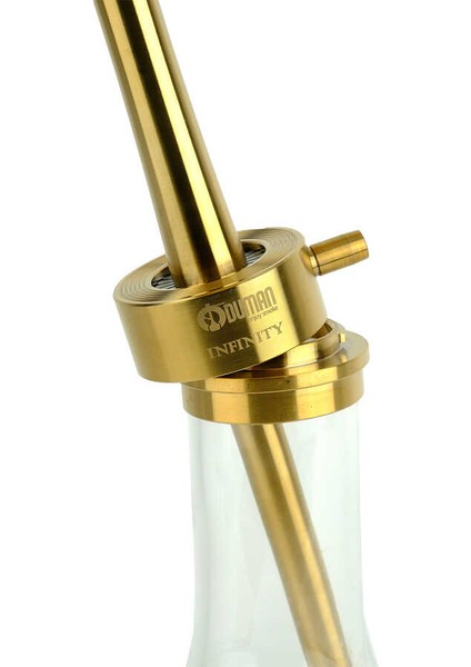 Infınıty Nargile - Şeffaf Cam-Gold Gövde indirimleri
