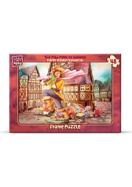 4'lü 48 Parça Puzzle Set