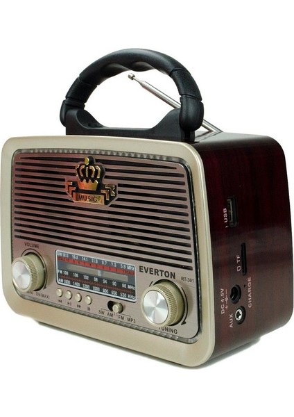 USB Sd Fm Sw3 Radyo Rt 301