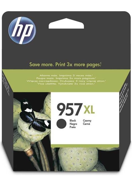 Tonersepeti Hp 957XL-L0R40AE Siyah Kartuş Extra Yüksek Kapasiteli