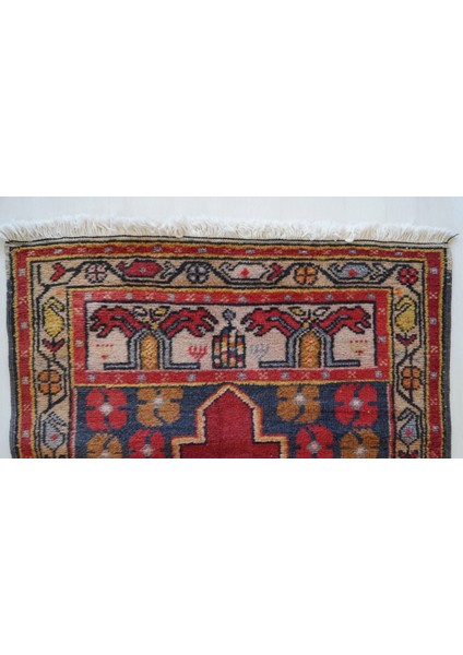 Bestiva Jüt Hasır Görünümlü Desenli Yuvarlak Kilim