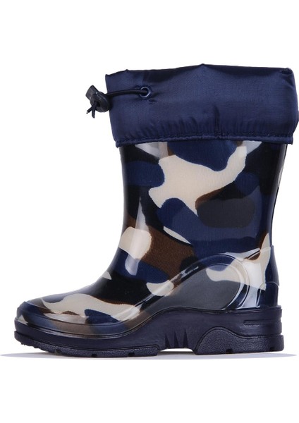 227 Laci Kmf Termal Kürklü Kışlık Erkek Çocuk Çizme Bot modelleri