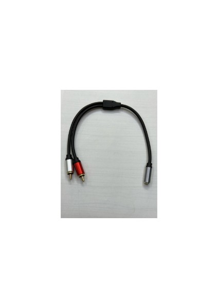 Dişi 3.5 mm Erkek 2 Rca Çecirici Kablo 2 Rca Erkek 3.5 Dişi Stereo Çevirici