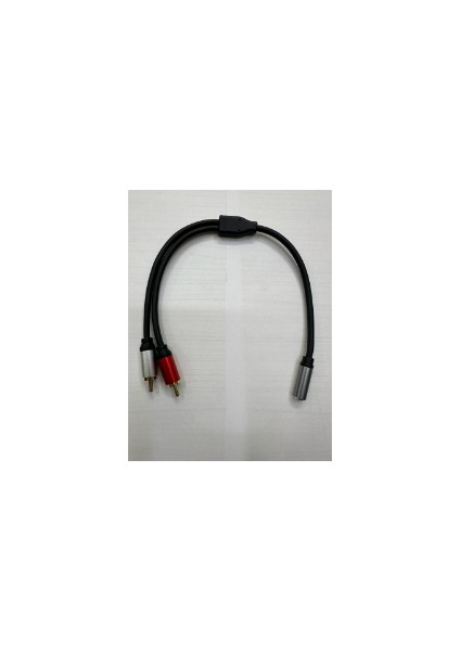 Dişi 3.5 mm Erkek 2 Rca Çecirici Kablo 2 Rca Erkek 3.5 Dişi Stereo Çevirici