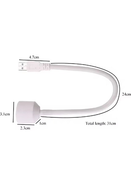 Para Kontrol Test Lambası USB Esnek Taşınabilir Taksi Dolmuş Için USB Para Kontrol Işığı