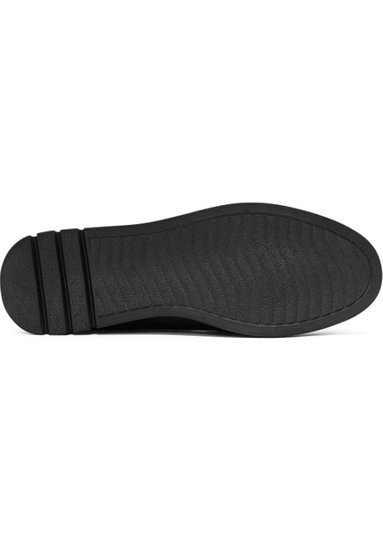 Kadın Siyah Toka Detaylı Deri Comfort Loafer 24WFD153318 fırsatları